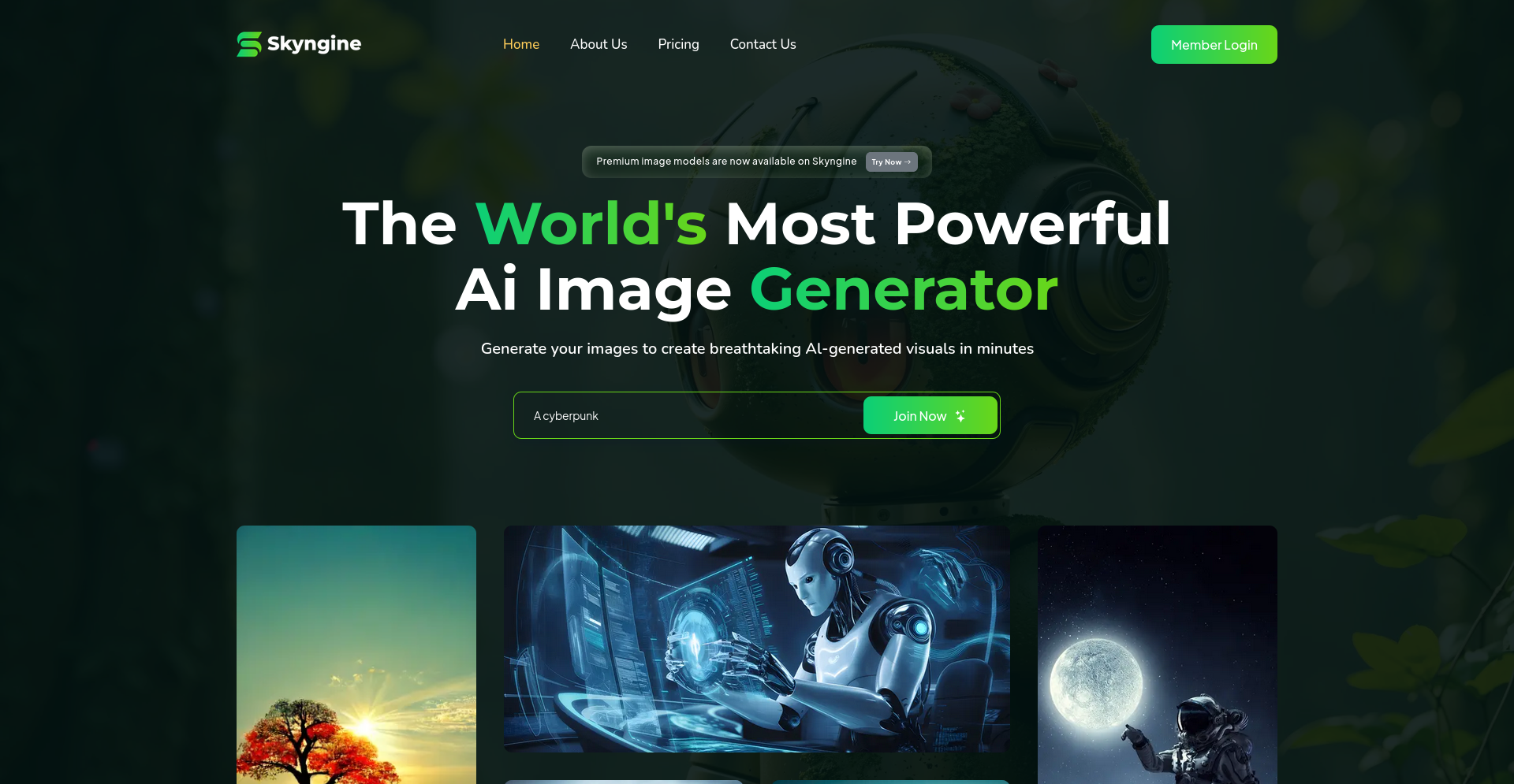 AI Image Generation Platform